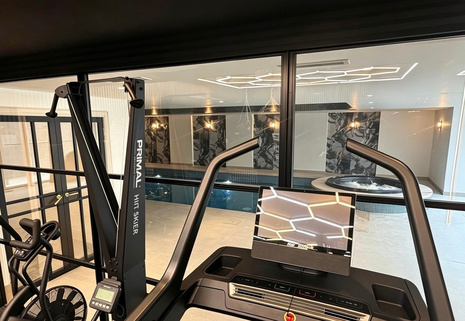 Blackthorn Wellness Retreat — gym and pool